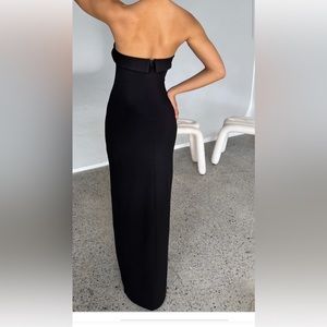 Baby boo long black dress